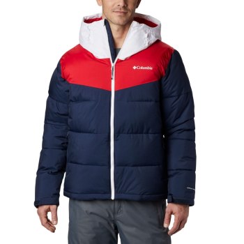 Columbia Iceline Ridge, Chamarras Azul Marino Azules Rojos Blancos Para Hombre | 324917-OSZ